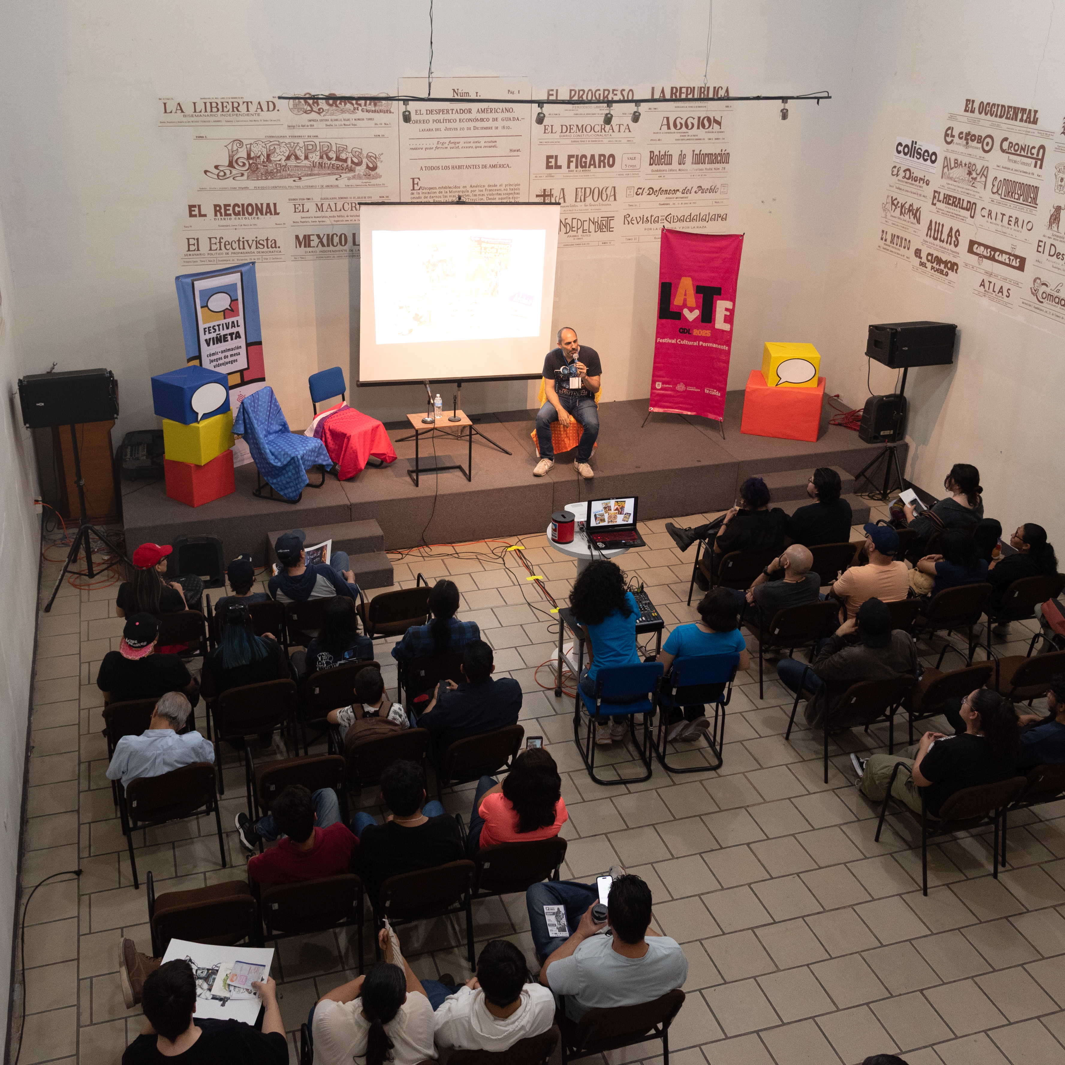 Público en un evento de la Red Tatewari